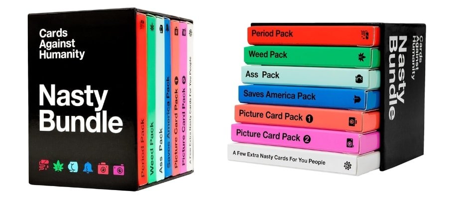 Nasty Bundle con las cartas más provocadoras de Cards Against Humanity