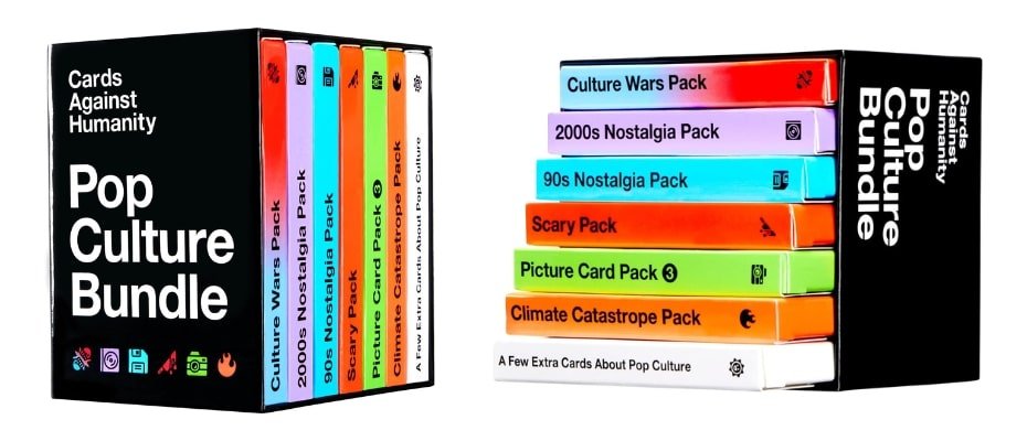 Pop Culture Bundle con cartas temáticas de cultura pop