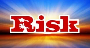 Logo de Risk el juego de estrategia y dominación del mundo