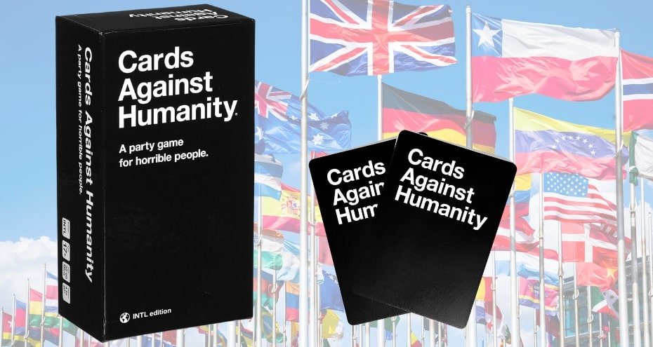 Caja de la versión internacional de Cartas Contra la Humanidad